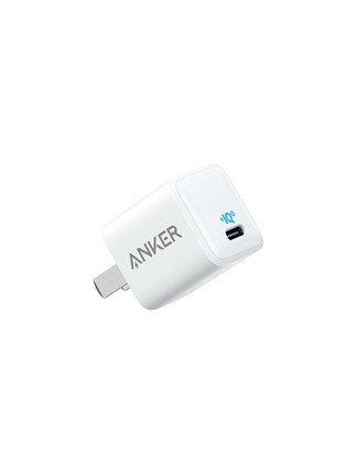 Anker安克PD快充Nano20W快速充电器适用于苹果手机iphone12/平板ipad数据线套装一套18W插头